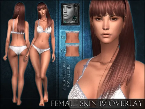 Alpha Female skin 19 Overlay by thesimsresource - The Sims 4 Custom Content
