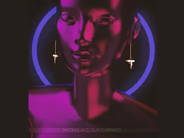 Alpha Magnolia C Gun Earrings by magnolia-c - The Sims 4 Custom Content