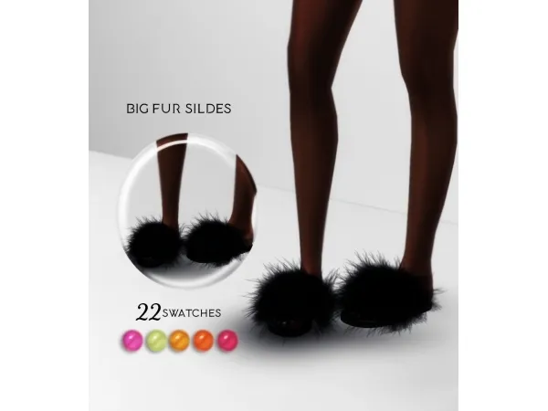 Alpha Fur Slides Updated by simsfinds - The Sims 4 Custom Content