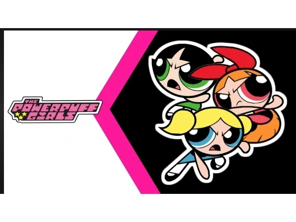 Alpha Powerpuff Girls CAS bg() - The Sims 4 Custom Content