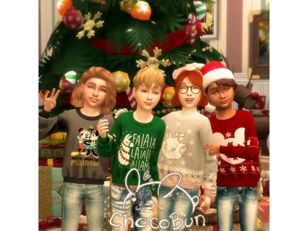 Maxis Match MERRY CHRISTMAS TO YOU ALL - The Sims 4 Custom Content