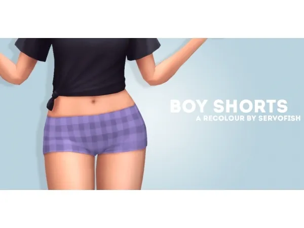 Maxis Match BOY SHORTS by simsfinds - The Sims 4 Custom Content