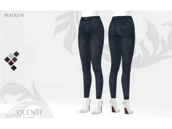 Maxis Match Madlen Olente Jeans - The Sims 4 Custom Content