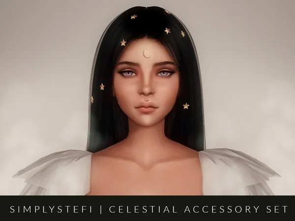 Maxis Match simplystefi celestial accessory set by simplystefi - The Sims 4 Custom Content