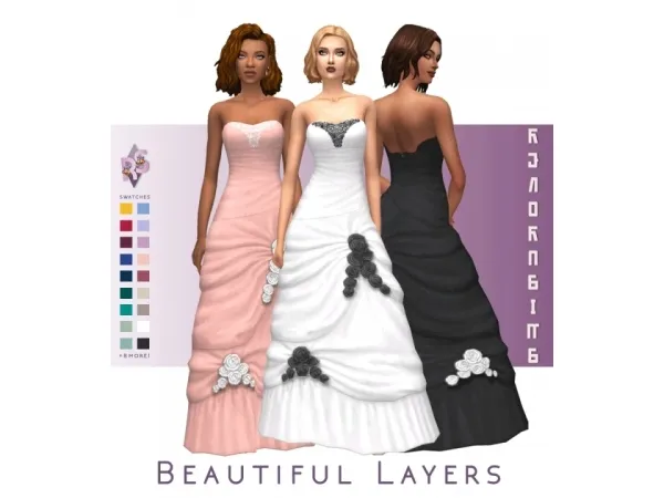 Maxis Match The Wedding CAS Collection - The Sims 4 Custom Content