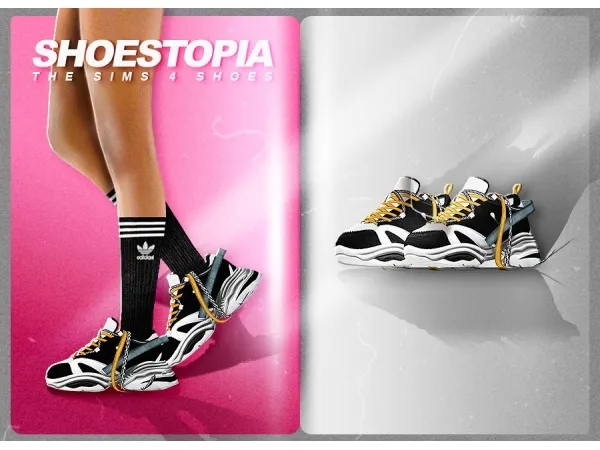 Alpha SPORT SHOES SHOESTOPIA by shoestopia - The Sims 4 Custom Content