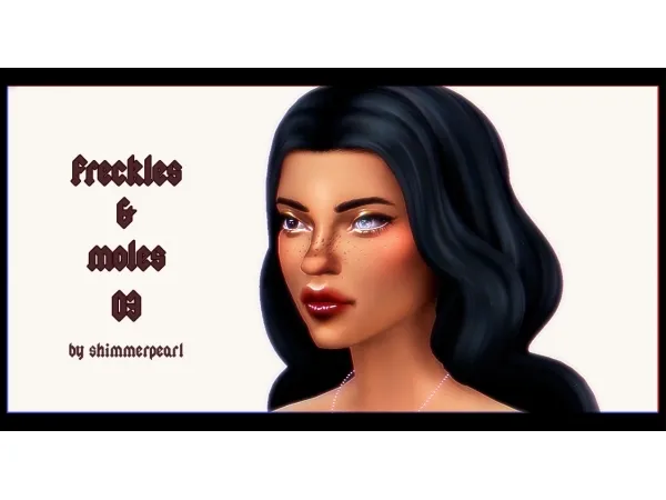 Mix Freckles Moles N03 by simsfinds - The Sims 4 Custom Content
