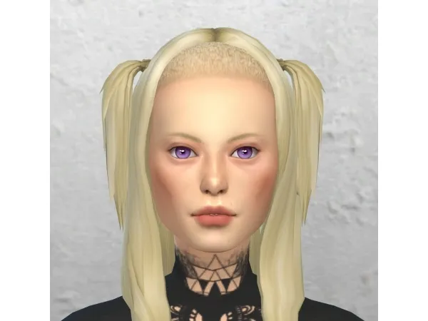 Maxis Match Acc Pigtails by simsfinds - The Sims 4 Custom Content