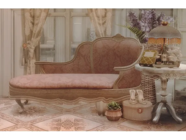 Maxis Match Cutie Victorian loveseat by simsfinds - The Sims 4 Custom Content