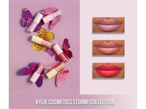 Alpha KYLIE COSMETICS GLOSS STORMI by fifthscreations - The Sims 4 Custom Content