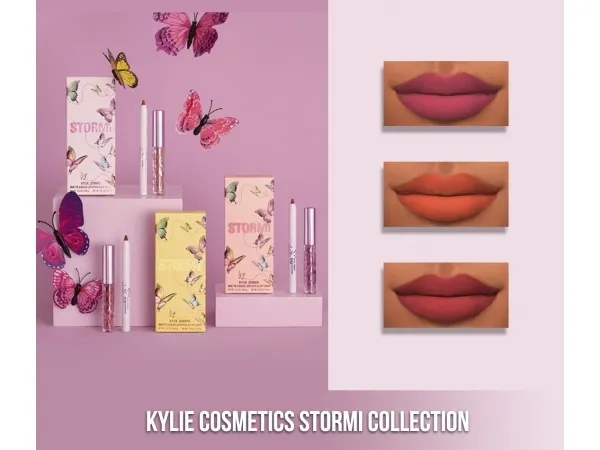 Alpha KYLIE COSMETICS MATTES STORMI by fifthscreations - The Sims 4 Custom Content