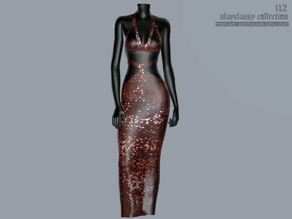 Alpha SC112 Heritage Dress - The Sims 4 Custom Content