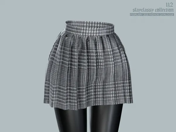 Alpha SC112 Clarie Skirt by slayclassy - The Sims 4 Custom Content