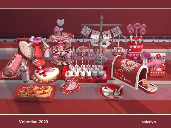 Alpha Valentine 2020 - The Sims 4 Custom Content