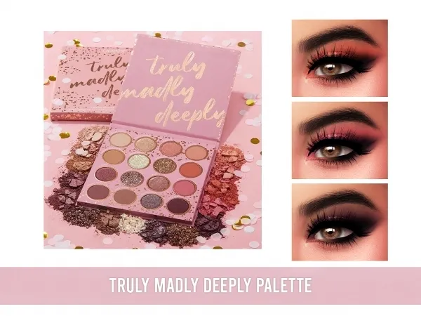 Alpha Truly Madly Deeply Palette by frostsims - The Sims 4 Custom Content