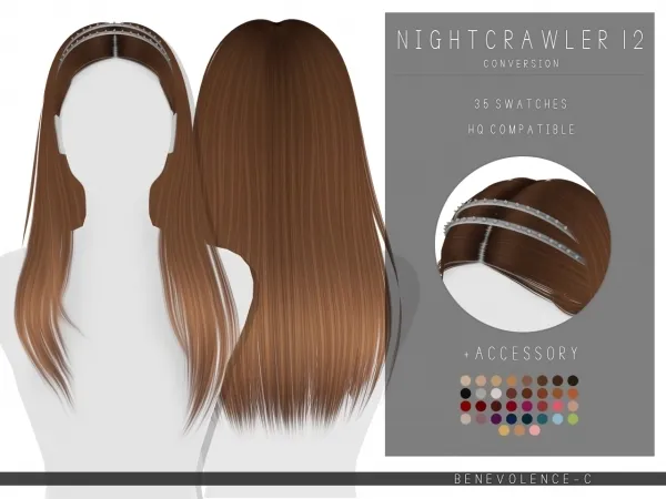 Alpha Nightcrawer 12 Conversion by luminescent - The Sims 4 Custom Content