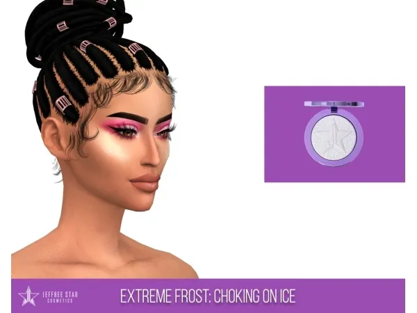 Alpha JEFFREE STAR BLOOD LUST HIGHLIGHTER by fifthscreations - The Sims 4 Custom Content