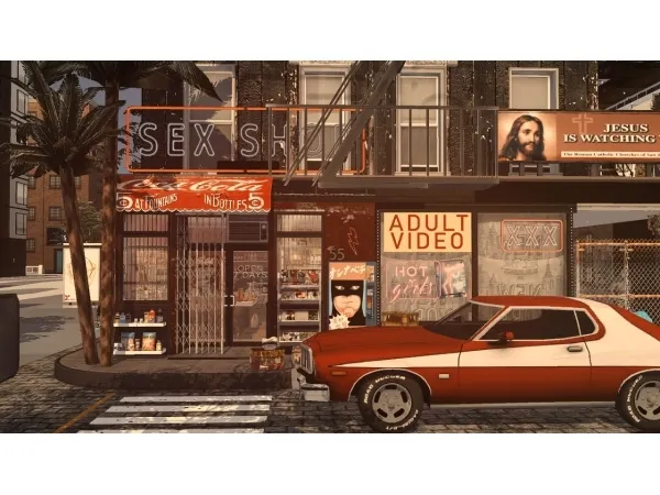 Alpha sims41ife keep out by simsfinds - The Sims 4 Custom Content