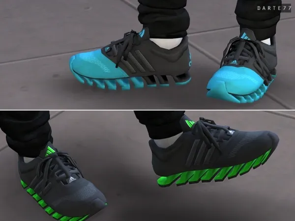 Alpha Springblade Running Sneakers by simsfinds - The Sims 4 Custom Content