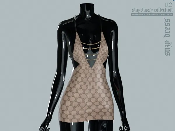 Alpha SC 112 SUZY DRESS - The Sims 4 Custom Content