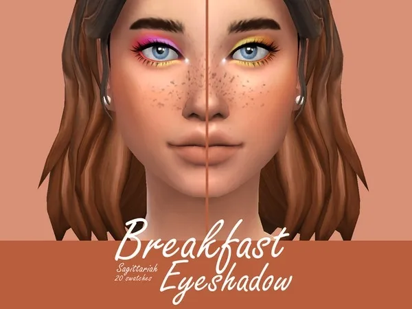 Maxis Match Breakfast Eyeshadow by thesimsresource - The Sims 4 Custom Content