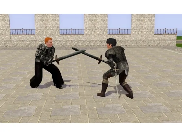 The Swordfighting Mod by simsfinds - The Sims 3 Custom Content