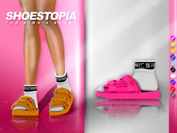 Alpha HOME BOOTS by shoestopia - The Sims 4 Custom Content