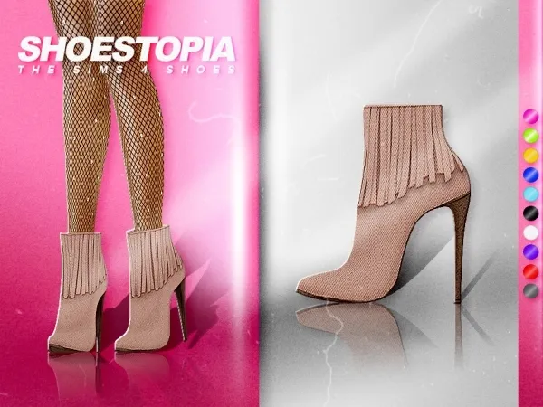 Mix GRAVITY BOOTS by shoestopia - The Sims 4 Custom Content