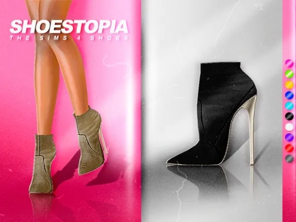 Alpha IMAGINATION BOOTS by shoestopia - The Sims 4 Custom Content