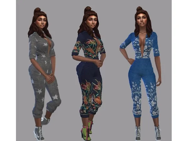 Alpha Try me Down Set by simsfinds - The Sims 4 Custom Content