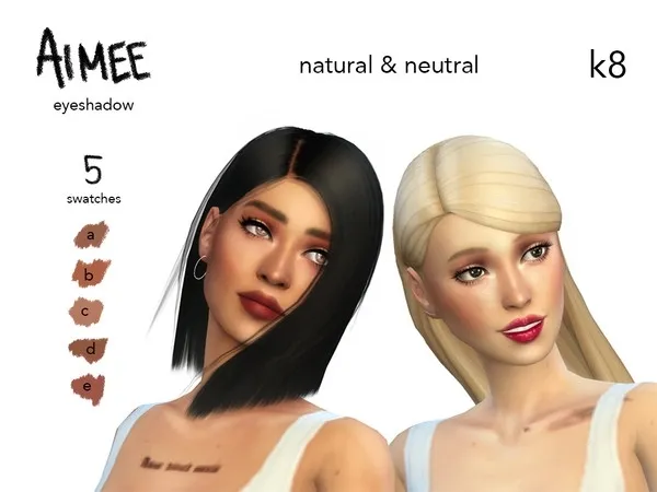 Maxis Match Aimee eyeshadow by thesimsresource - The Sims 4 Custom Content