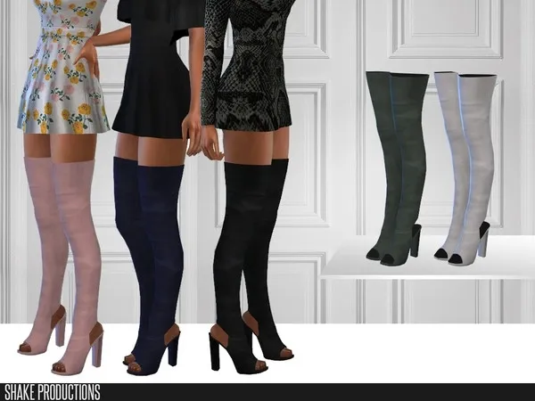 Maxis Match ShakeProductions 400 High Heels by thesimsresource - The Sims 4 Custom Content