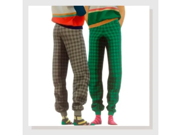 Alpha Hermes pants by amelylina - The Sims 4 Custom Content