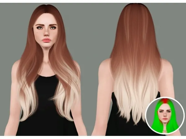 Nightcrawler hairs by simsfinds - The Sims 3 Custom Content