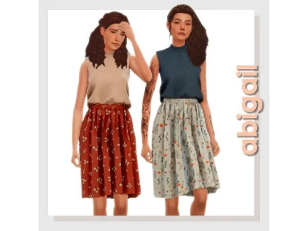 Maxis Match Abigail dress by amelylina - The Sims 4 Custom Content