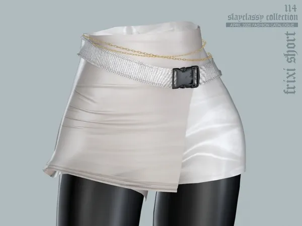 Alpha SC114 Frixi Short by slayclassy - The Sims 4 Custom Content