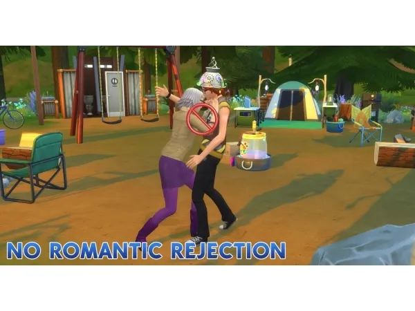Mix No Romantic Rejection by simsfinds - The Sims 4 Custom Content