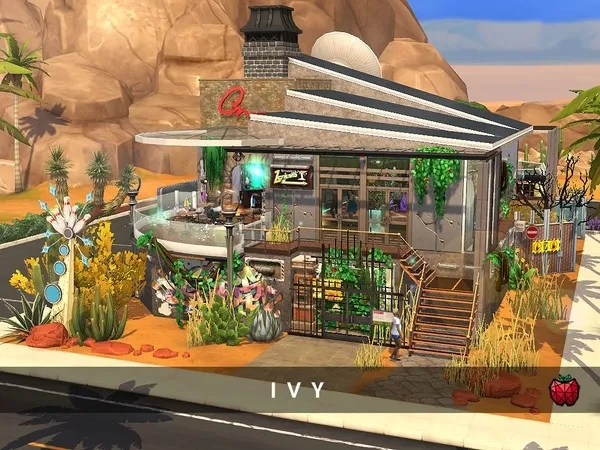 Maxis Match Ivy nightclub no - The Sims 4 Custom Content