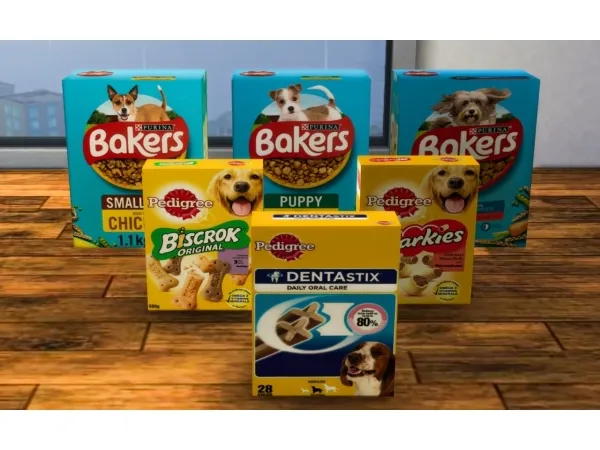 Alpha Dog Food and Treats by simmerkatex - The Sims 4 custom content