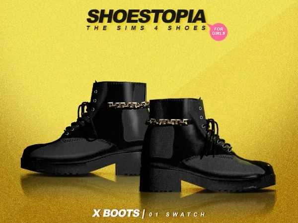 Alpha shoestopia x shoes by shoestopia - The Sims 4 Custom Content