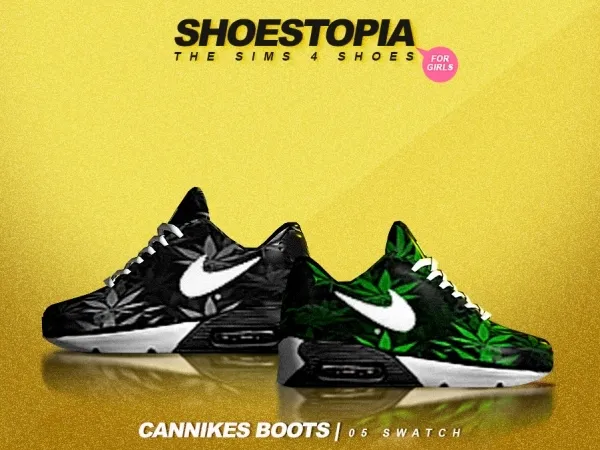 Alpha shoestopia cannikes shoes by shoestopia - The Sims 4 Custom Content