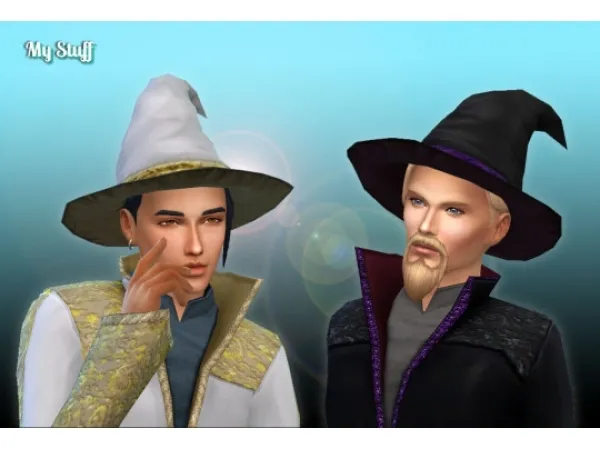 Maxis Match Male Witch Hat - The Sims 4 Custom Content