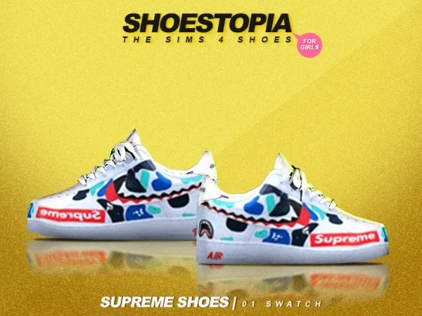 Alpha shoestopia supreme shoes by shoestopia - The Sims 4 Custom Content