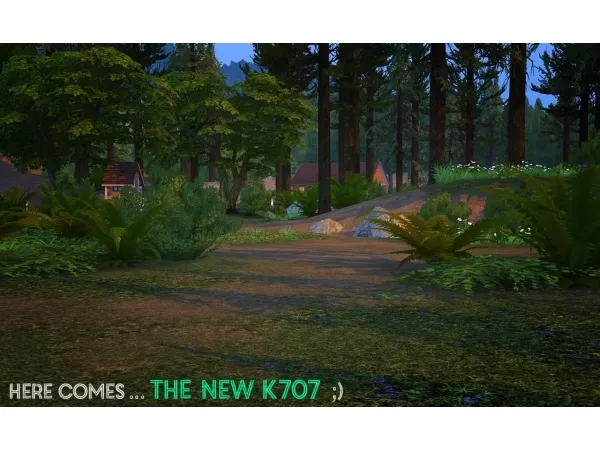 Maxis Match THE K 707 NATURE MOD by simsfinds - The Sims 4 Custom Content