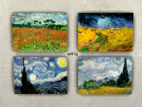 Alpha Classic Paintings by thesimsresource - The Sims 4 Custom Content