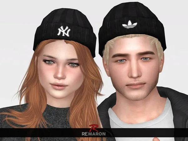 Maxis Match Beanie for both gender by thesimsresource - The Sims 4 Custom Content