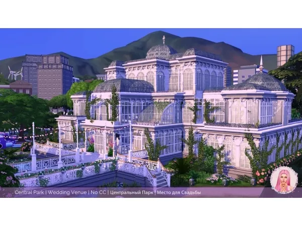 Maxis Match Central Park Wedding Venue No sims by mikkimur - The Sims 4 Custom Content