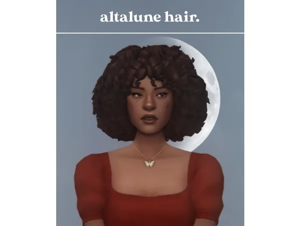 Maxis Match altalune hairs by simsfinds - The Sims 4 Custom Content