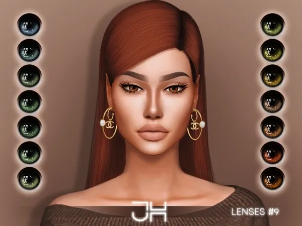 Alpha JUL_HAOS [COSMETICS] LENSES 9 - The Sims 4 Custom Content