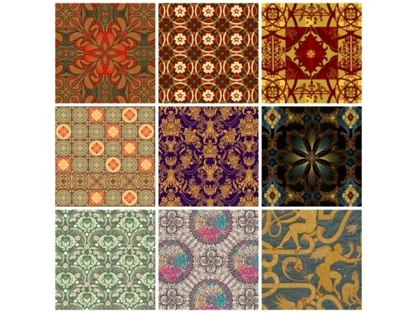 9 Medieval Patterns for Sims 3 by simsfinds - The Sims 3 Custom Content